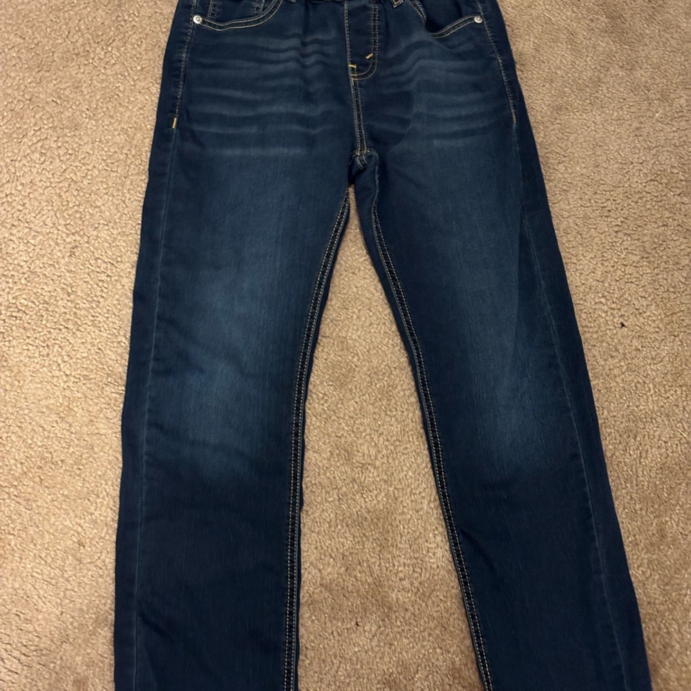 Signature by Levi Strauss Kids Dark Blue Jeans